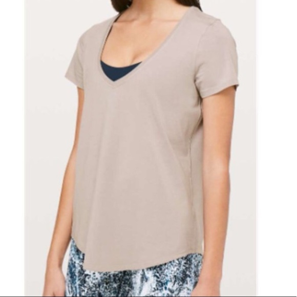 lululemon athletica Tops - NWT Lululemon Love Tee V Dark Chrome.